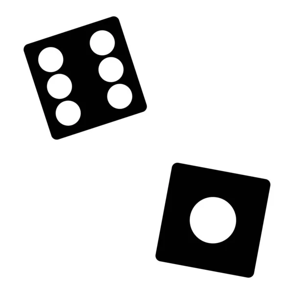 Gambling Icon Vector Template Illustration Logo Design — Stock Vector
