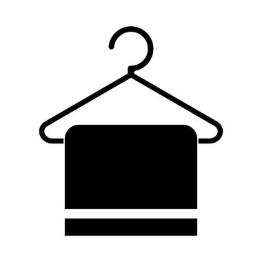 askı simgesi vektör şablonu illüstrasyon logo tasarımı