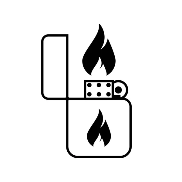 Icona Più Leggera Modello Vettoriale Illustrazione Logo Design — Vettoriale Stock