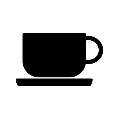 içilen cam simge vektör şablonu illüstrasyon logo tasarımı