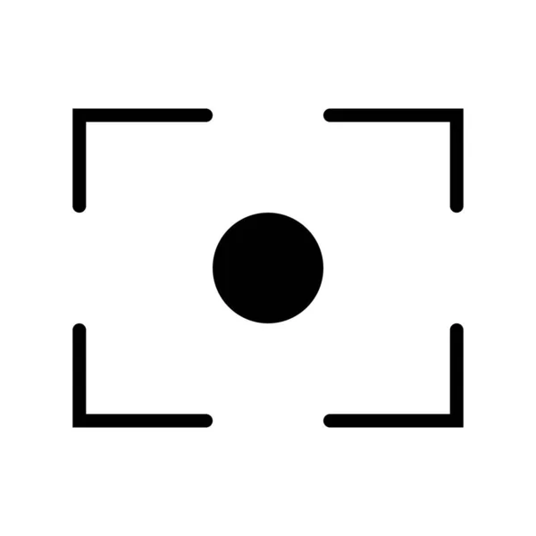 Дизайн Логотипа Векторного Шаблона Фокуса — стоковый вектор