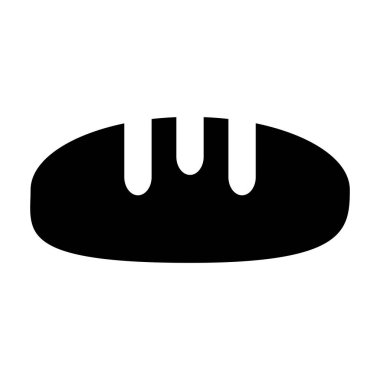 ekmek simgesi vektör şablonu illüstrasyon logo tasarımı