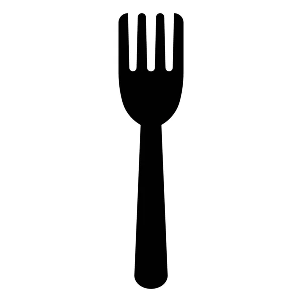 Fork Icon Vector Șablon Ilustrare Logo Design — Vector de stoc