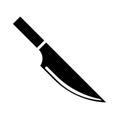 bıçak simgesi vektör şablonu illüstrasyon logo tasarımı