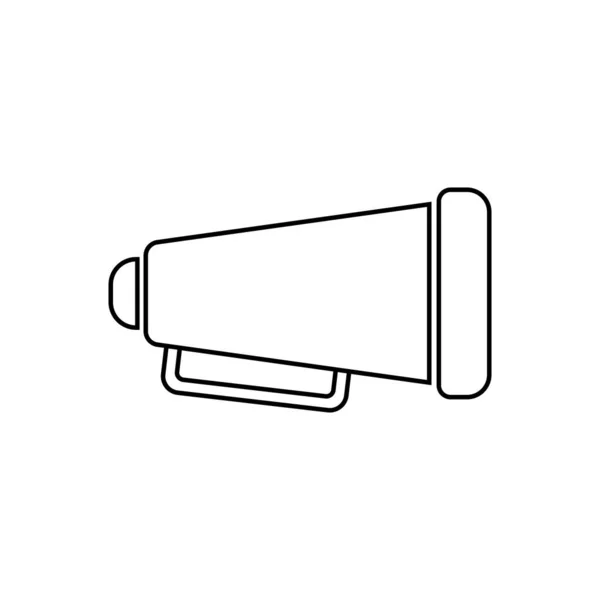 Haut Parleur Icône Vectoriel Modèle Illustration Logo Design — Image vectorielle