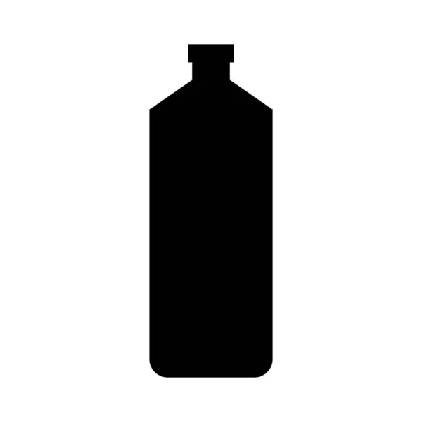 Wasserflasche Symbol Vektor Vorlage Illustration Logo Design — Stockvektor
