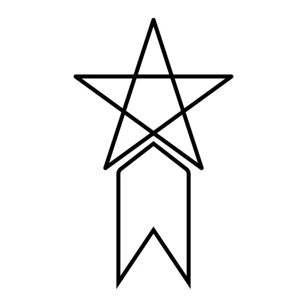 Нагорода Іконка Векторний Шаблон Ілюстрація Логотип Дизайн — стоковий вектор