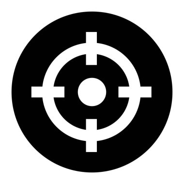 hedef simge vektör şablonu çizim logosu tasarımı