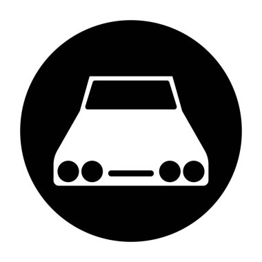 araba simgesi vektör şablonu illüstrasyon logo tasarımı