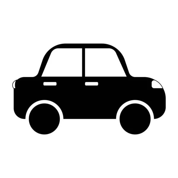 Araba Simgesi Vektör Şablonu Illüstrasyon Logo Tasarımı — Stok Vektör