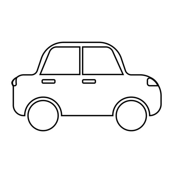 Car Icon Vector Template Illustration Logo Design — Stock Vector