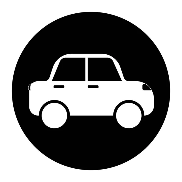 Автомобіль Іконка Векторний Шаблон Ілюстрація Логотип Дизайн — стоковий вектор