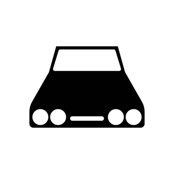 Icona Dell Automobile Modello Vettoriale Illustrazione Logo Design — Vettoriale Stock