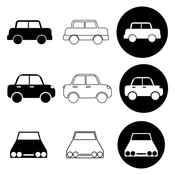 Дизайн Логотипа Векторного Шаблона Автомобиля — стоковый вектор