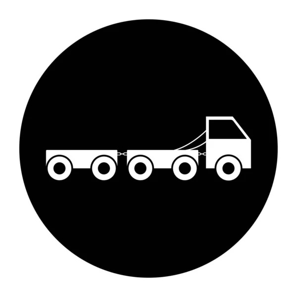 Lkw Symbol Vektor Vorlage Illustration Logo Design — Stockvektor