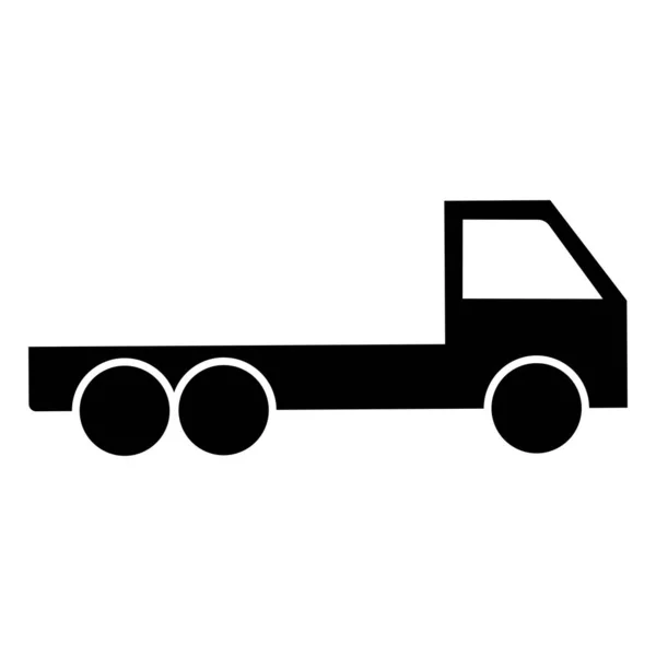 Ciężarówka Ikona Wektor Szablon Ilustracja Projekt Logo — Wektor stockowy