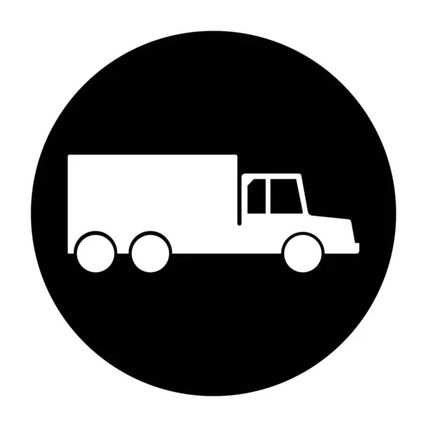 Icono Camión Vector Plantilla Ilustración Logo Diseño — Vector de stock