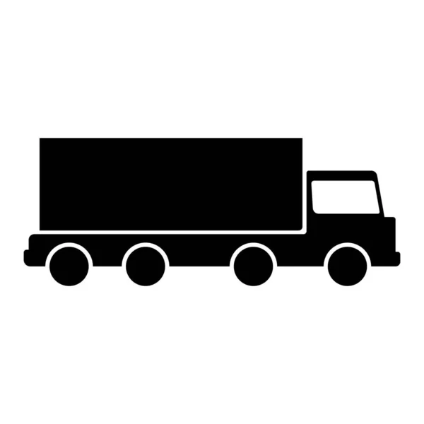 Іконка Вантажівки Векторний Шаблон Ілюстрація Логотип Дизайн — стоковий вектор