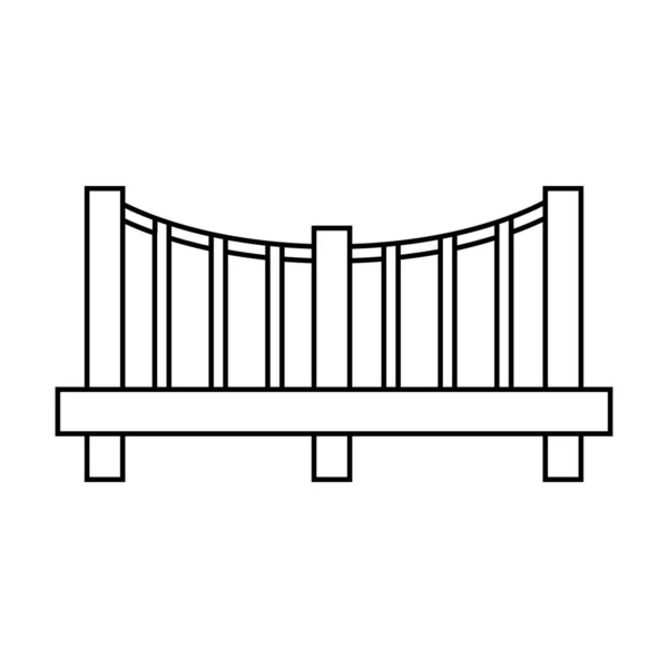 Bro Ikon Vektor Mall Illustration Logotyp Design — Stock vektor