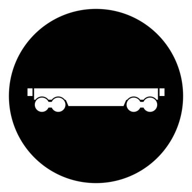 tren simgesi, tren taşıma vektör şablonu illüstrasyon logo tasarımı