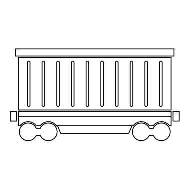 tren simgesi, tren taşıma vektör şablonu illüstrasyon logo tasarımı