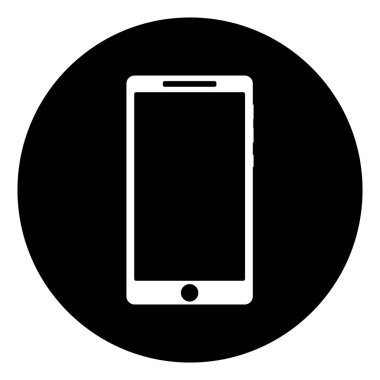 telefon simgesi vektör şablonu illüstrasyon logo tasarımı