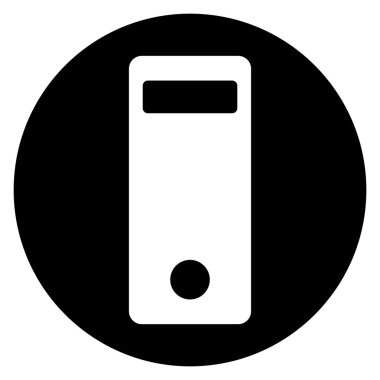 pc simge vektör şablonu çizim logosu tasarımı