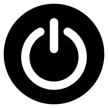 düğme simgesi vektör şablonu illüstrasyon logo tasarımı