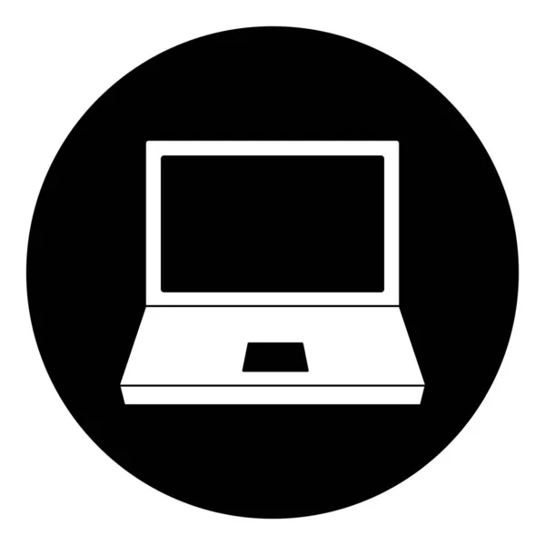 Значок Ноутбука Векторний Шаблон Ілюстрація Логотип Дизайн — стоковий вектор