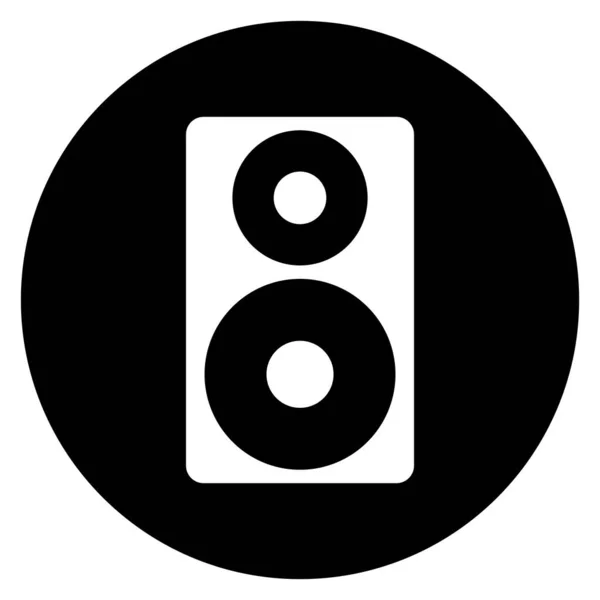 Stereo Icon Vektor Vorlage Illustration Logo Design — Stockvektor