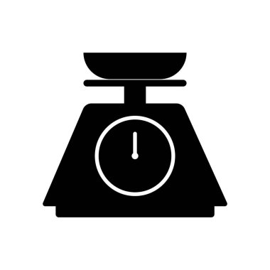 Simge vektör şablonu logo tasarımı tartılıyor