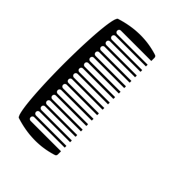 Peine Icono Vector Plantilla Ilustración Logo Diseño — Vector de stock
