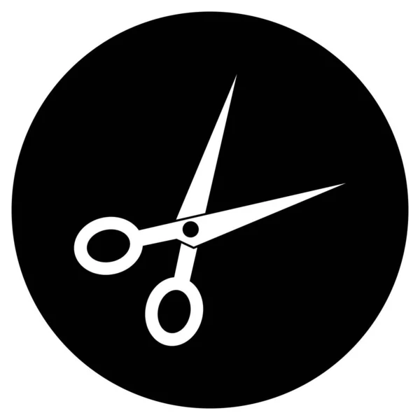 Schaar Pictogram Vector Template Illustratie Logo Ontwerp — Stockvector
