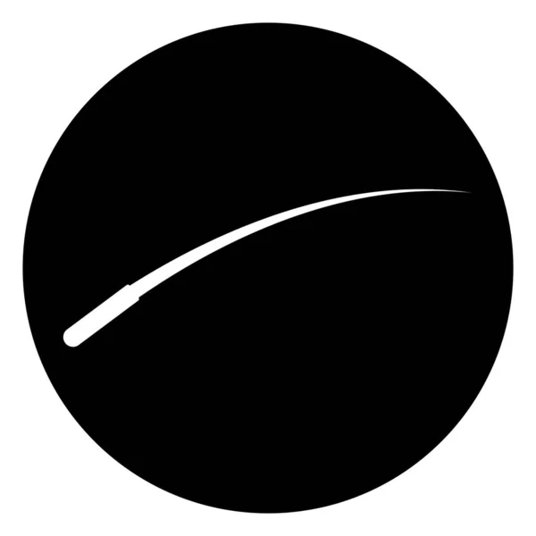 Kalastussauva Kuvake Vektori Malli Kuva Logo Suunnittelu — vektorikuva