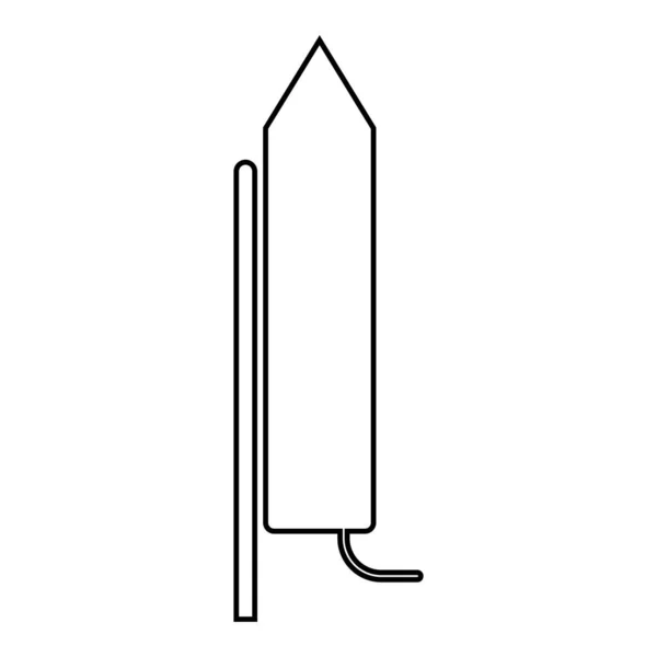 Іконка Феєрверка Векторна Шаблонна Ілюстрація Дизайн Логотипу — стоковий вектор