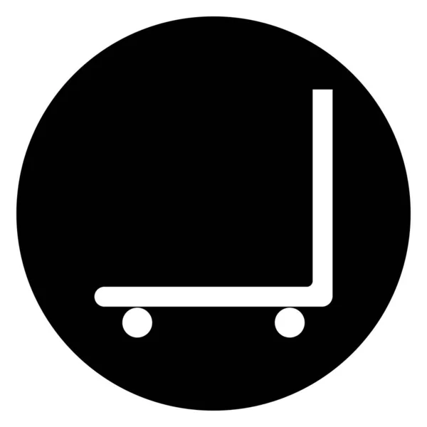 Візок Значок Векторний Шаблон Ілюстрація Логотип Дизайн — стоковий вектор