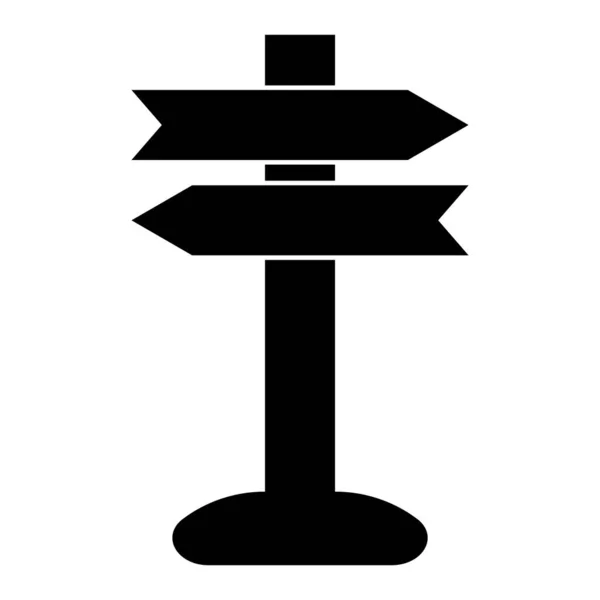 Direção Ícone Vetor Modelo Ilustração Logotipo Design — Vetor de Stock
