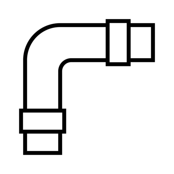 Іконка Труби Векторний Шаблон Ілюстрація Логотип Дизайн — стоковий вектор