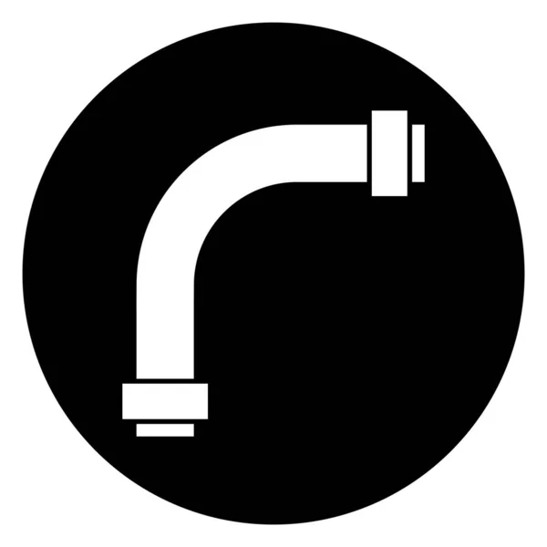 Tubo Icona Vettoriale Modello Illustrazione Logo Design — Vettoriale Stock