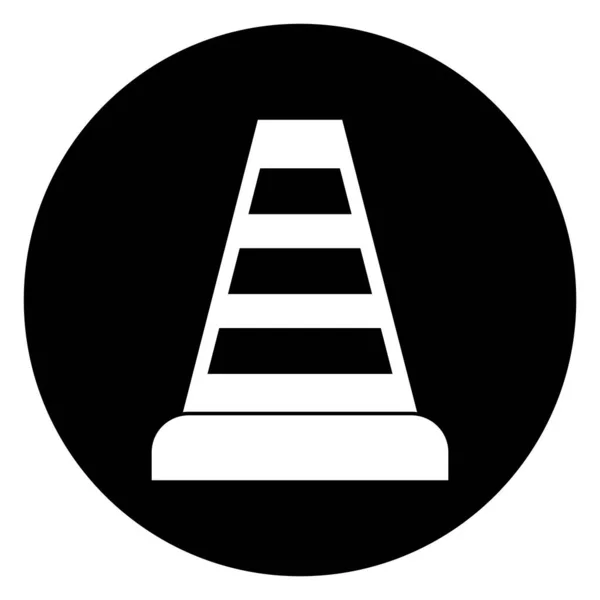 Roadblock Icono Vector Plantilla Ilustración Logo Diseño — Archivo Imágenes Vectoriales