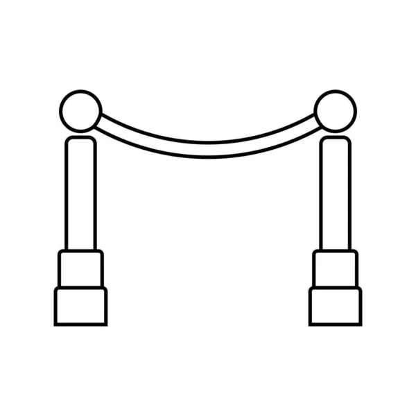 Дорожній Бар Іконка Векторний Шаблон Ілюстрація Логотип Дизайн — стоковий вектор
