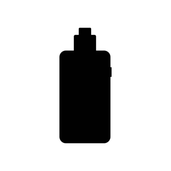 Σχεδιασμός Λογότυπου Εικονογράφησης Διανύσματος Εικονιδίων Ηλεκτρονικού Τσιγάρου — Διανυσματικό Αρχείο