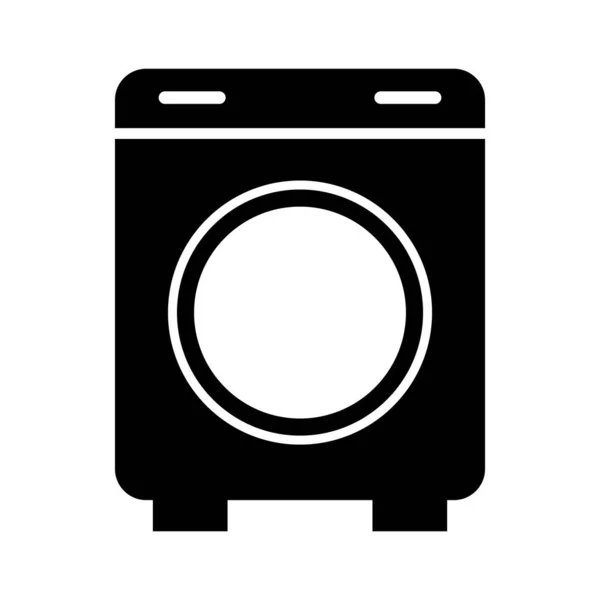 Tvättmaskin Ikon Vektor Mall Illustration Logotyp Design — Stock vektor