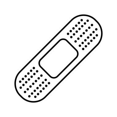 bandaj simgesi vektör şablonu logo tasarımı