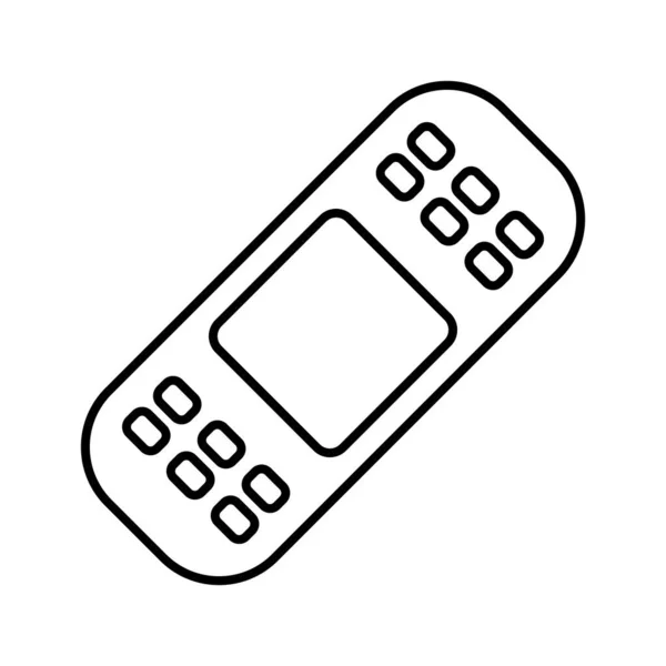 Bandaj Simgesi Vektör Şablonu Logo Tasarımı — Stok Vektör