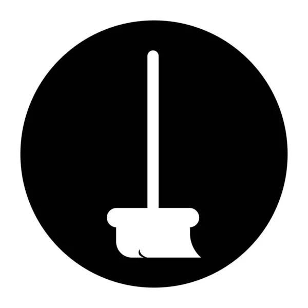 Piso Más Limpio Icono Vector Plantilla Ilustración Logo Diseño — Archivo Imágenes Vectoriales