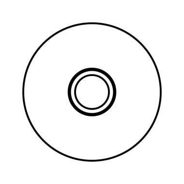 kaset simgesi vektör şablonu çizim logosu tasarımı