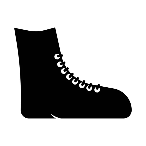 Scarpe Icona Vettoriale Modello Illustrazione Logo Design — Vettoriale Stock
