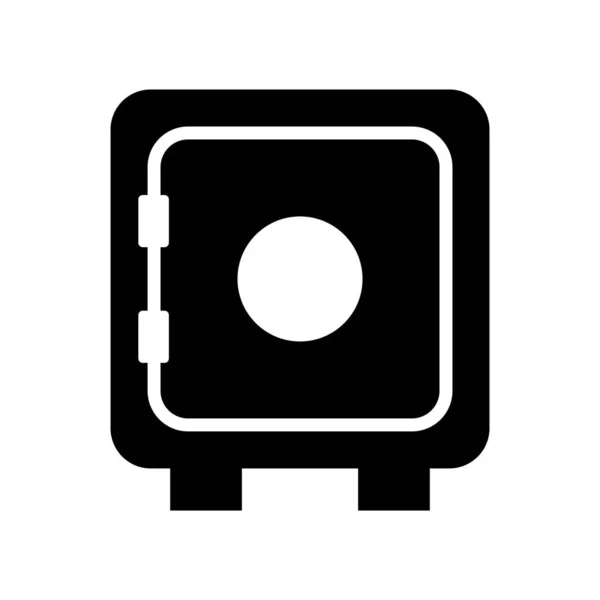 Vault Icon Vector Template Illustration Logo Design — Stock Vector