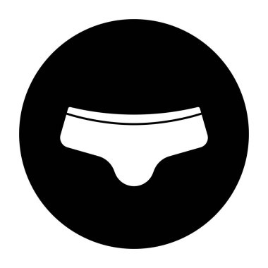 iç çamaşırı ikonu vektör şablonu çizim logosu tasarımı